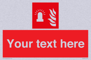 Custom Fire: Fire alarm flashing light